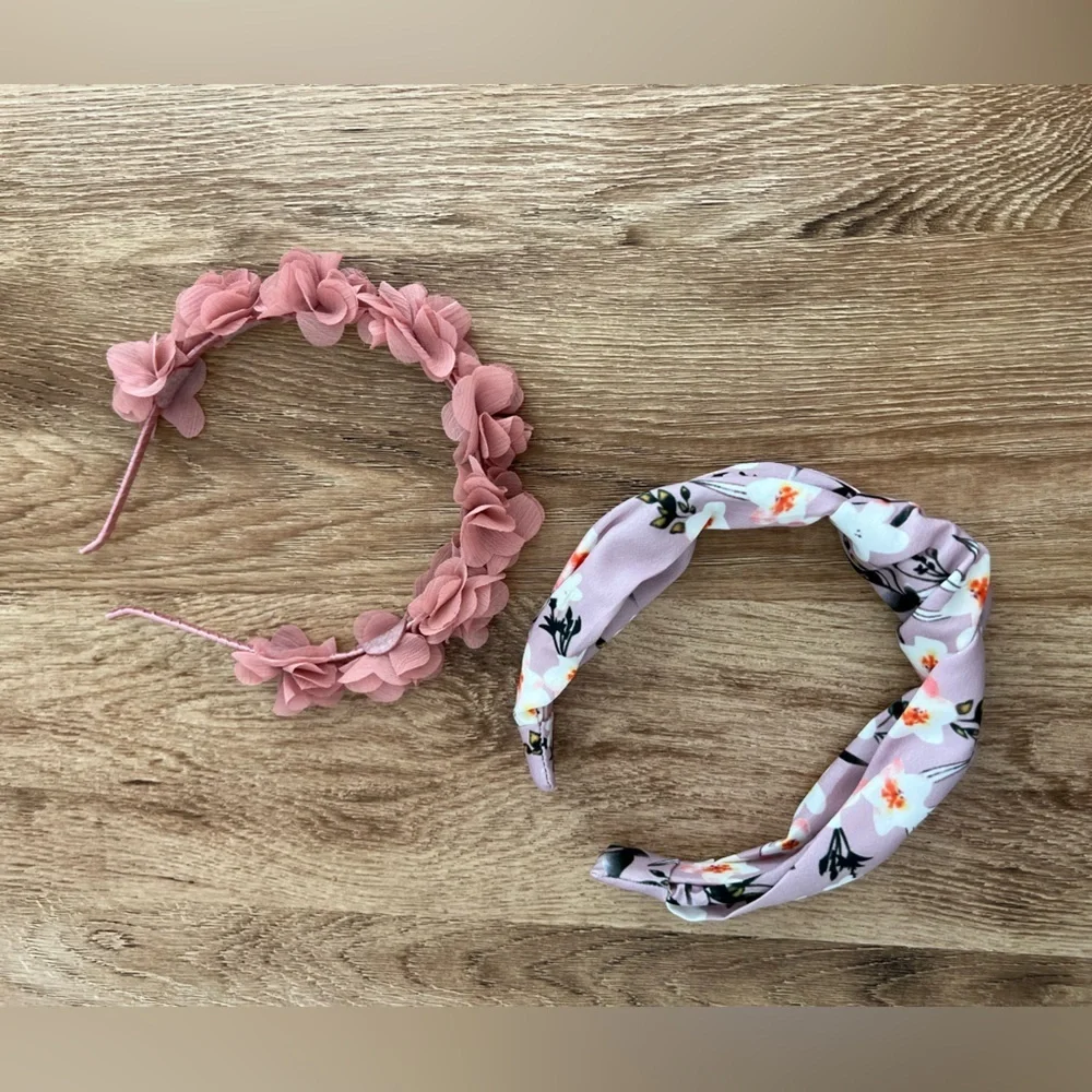 2 Ct Girls Hair Accesories unbranded Head Bands (0528)